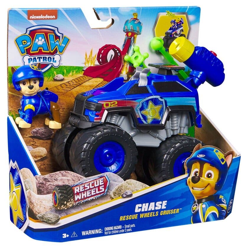Paw Patrol, Rescue Wheels Themed Vehicles, Chase