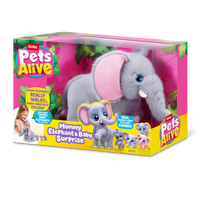 Pets Alive - Mommy & Baby Surprise Mommy Elephant