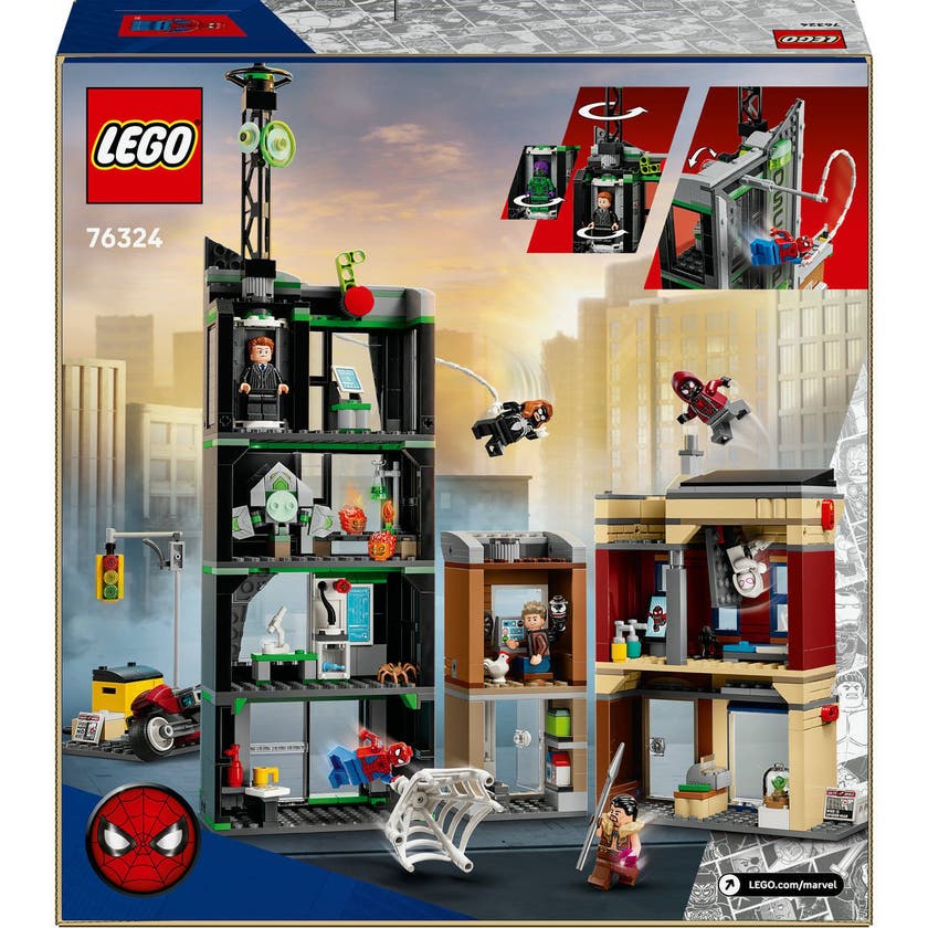 LEGO Super Heroes 76324, Spider-Man mot Oscorp