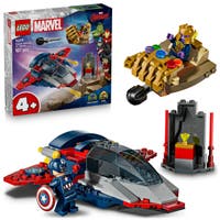 LEGO Super Heroes 76319, Captain America mot Thanos