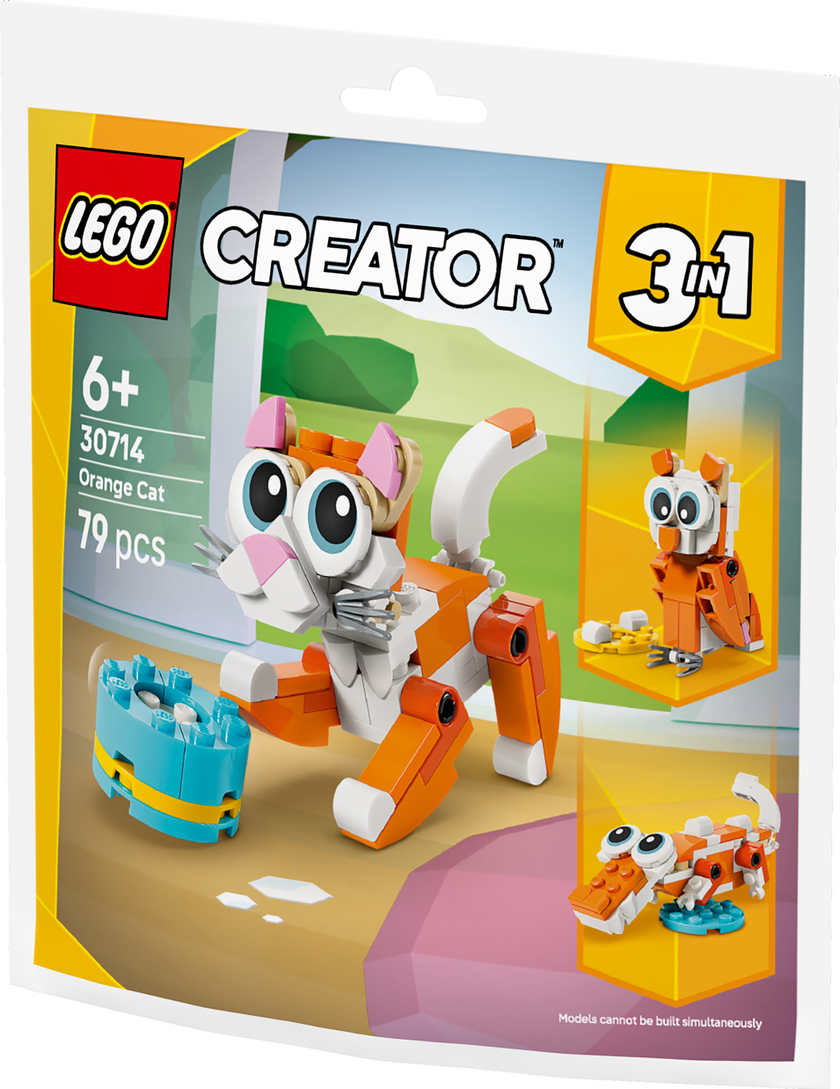 LEGO Orange katt 30714