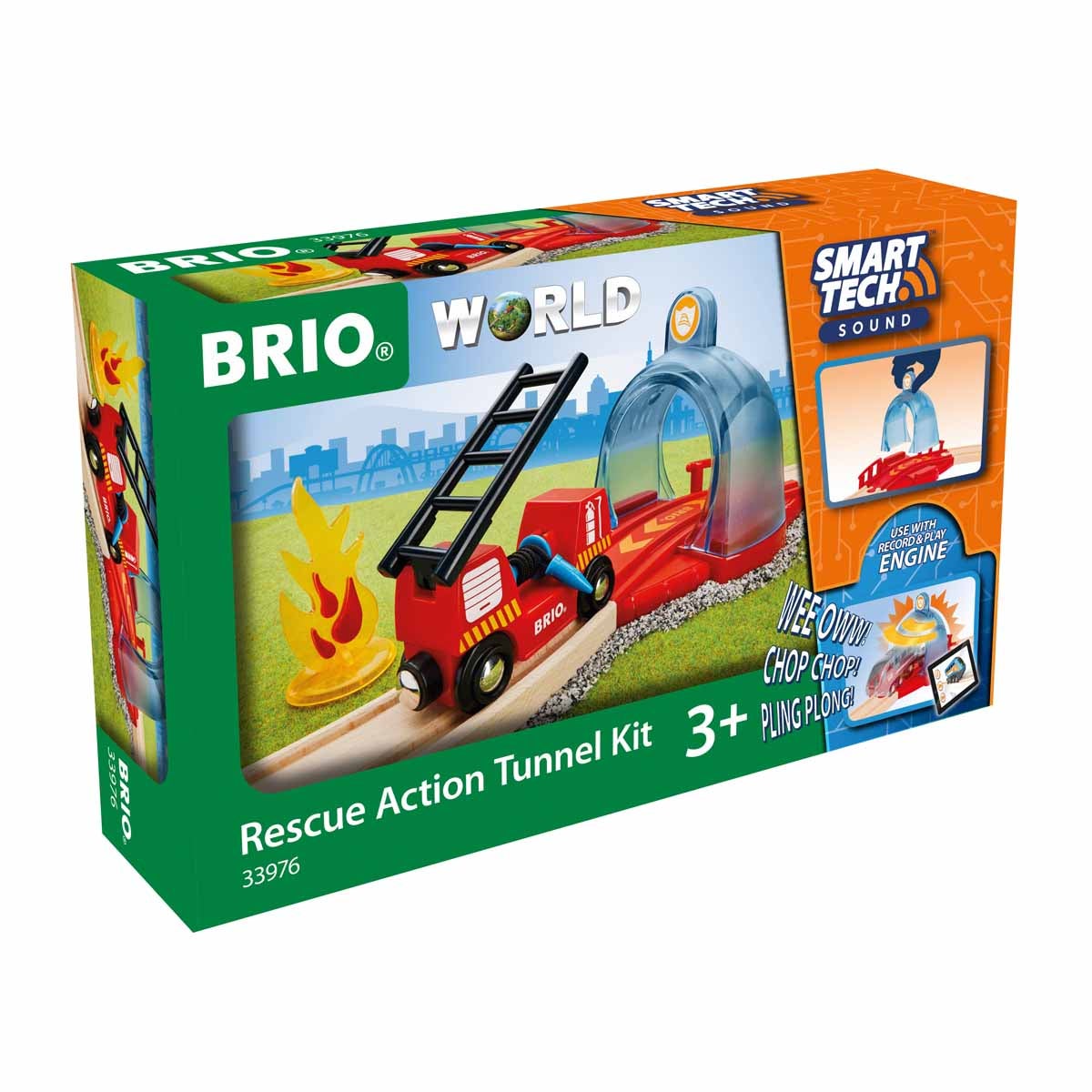 BRIO 33976, Rescue Action Tunnel Kit Smart Tech Sound
