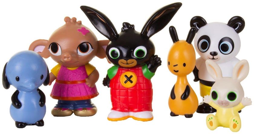 Bing, and Friends Presentset med 6 Figurer