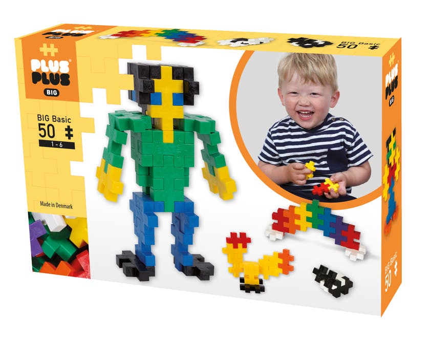 Plus-Plus BIG - Basicmix / 50 pcs