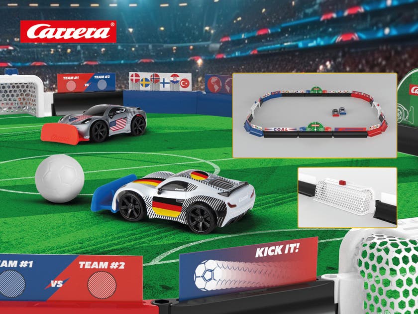 Carrera RC World Championship Soccer Set – radiostyrd fotboll för två spelare