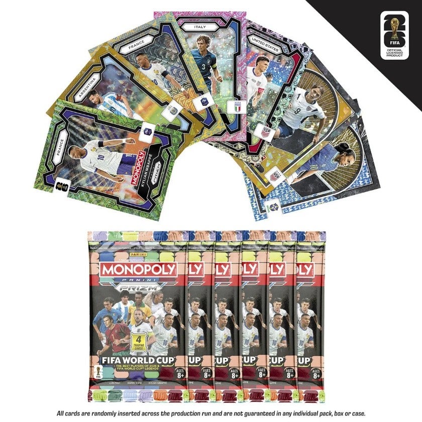 Monopoly FIFA Legends Booster Pack – 24 samlarkort
