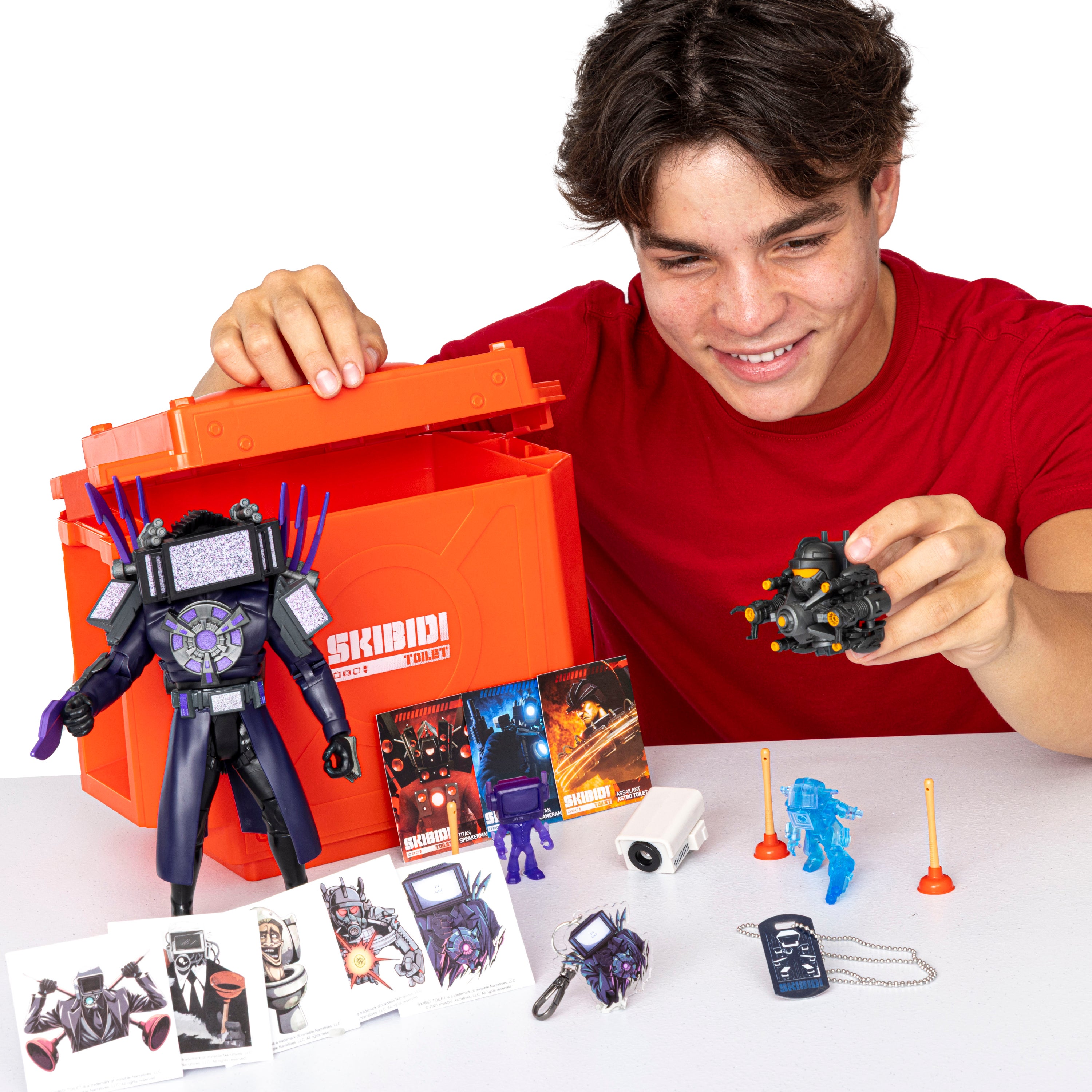 Skibidi Toilet Giant Mystery Surprise Loot Box 