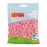 Rörpärlor 1000 st Ljusrosa