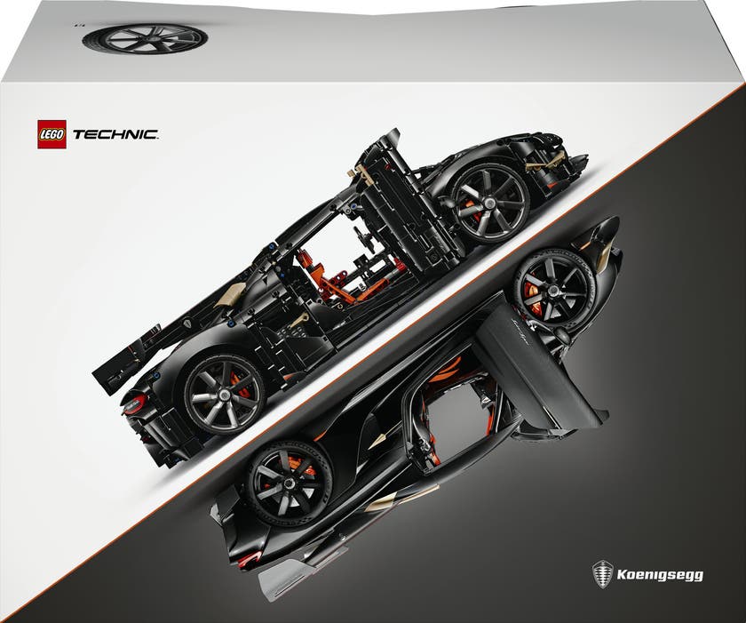 LEGO® Technic Koenigsegg Sadair's Spear Megacar 42232