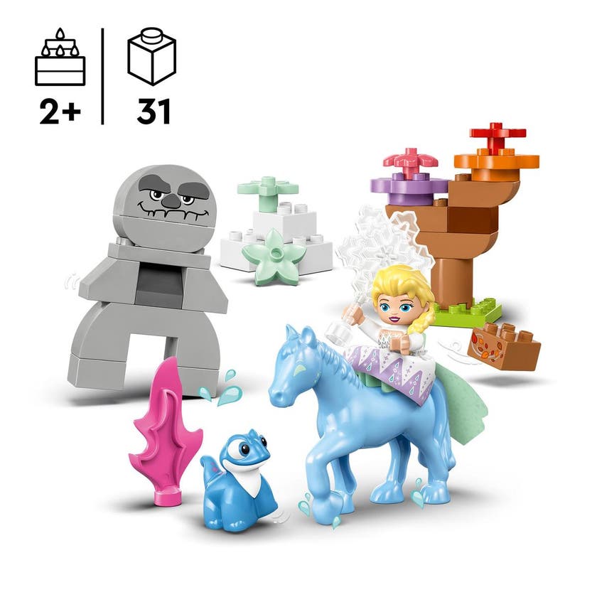 LEGO 10418, Elsa och Bruni i den förtrollade skogen