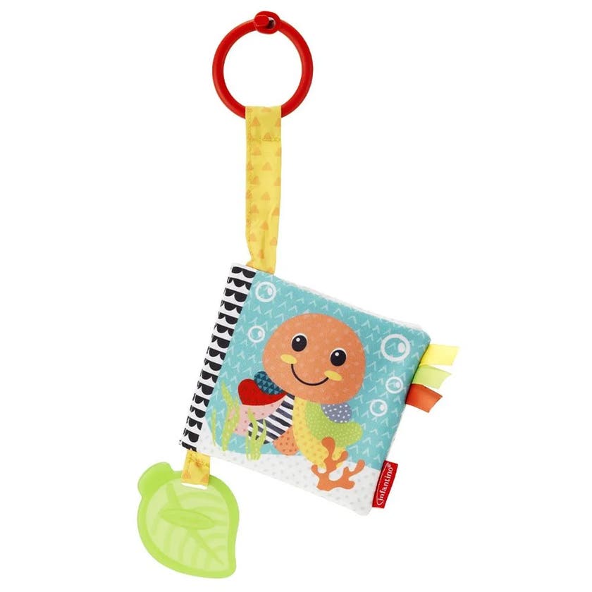 Infantino, Link & Squeak Animal Crinkle Book