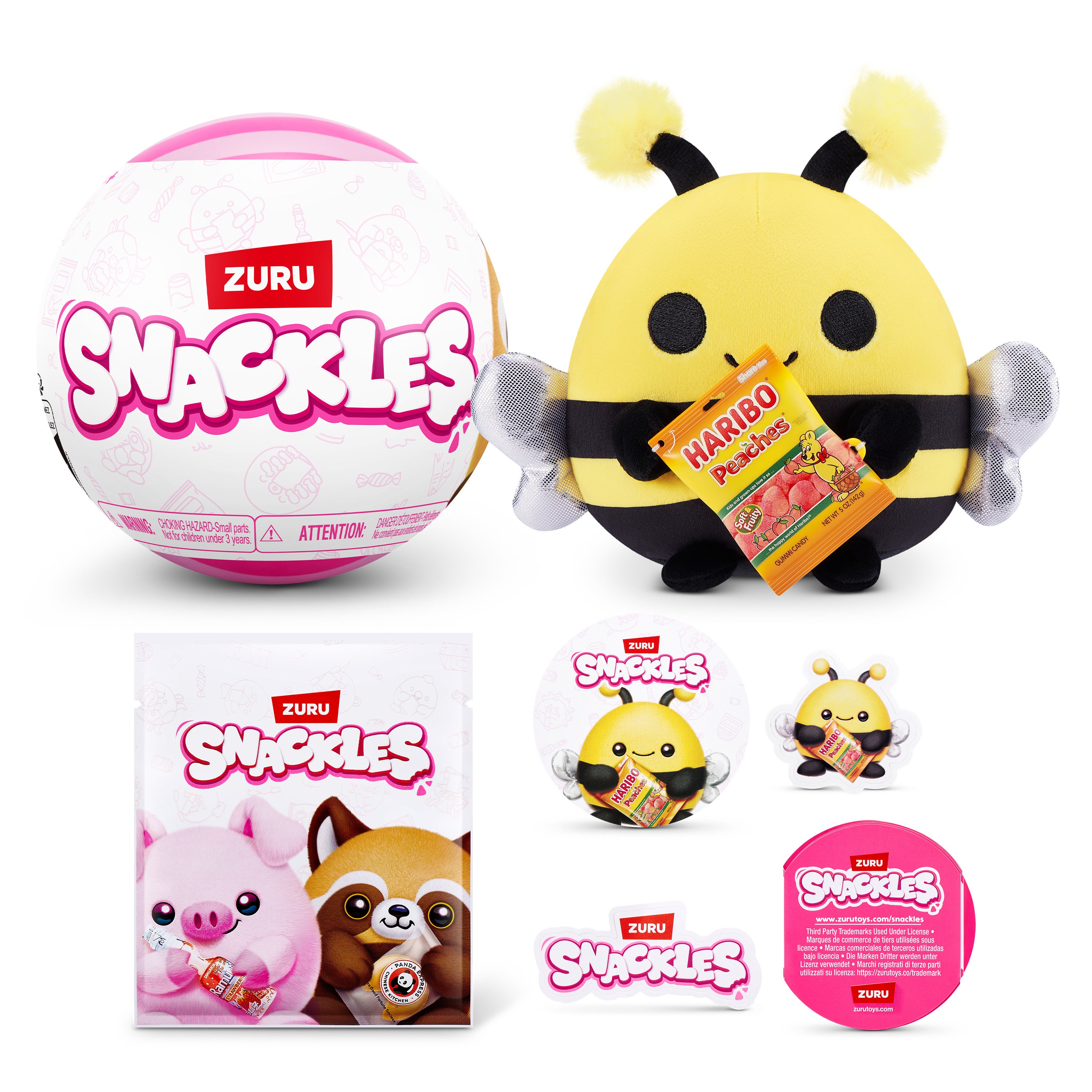 Snackles S3 Core Licensed Capsule 5"