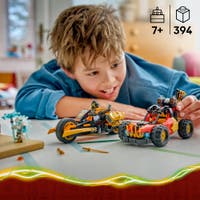 LEGO® NINJAGO® Kai och Coles kombinationsfordon Leksak 71864