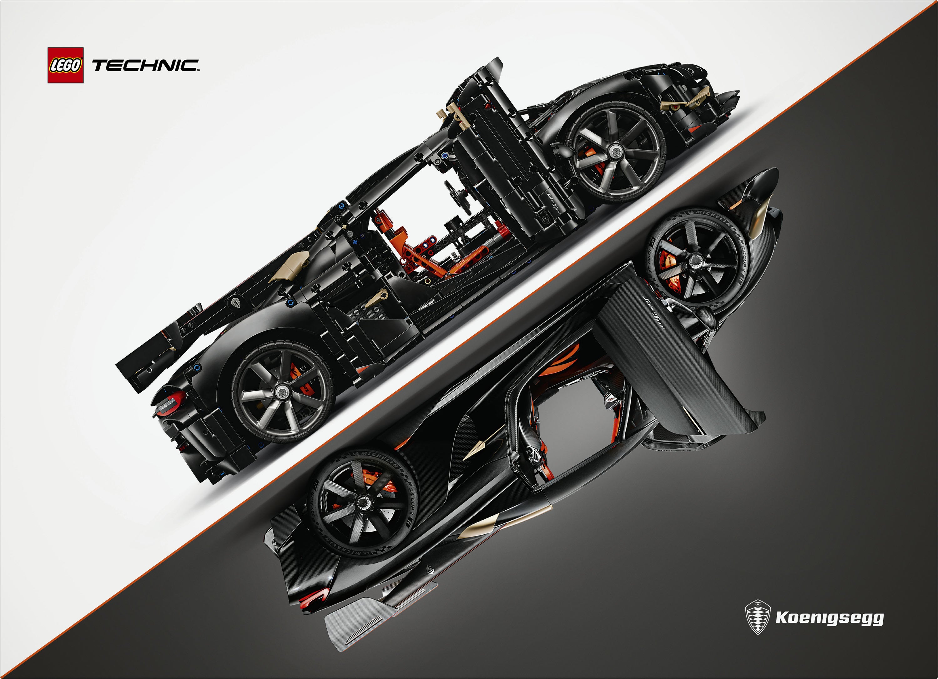 LEGO® Technic Koenigsegg Sadair's Spear Megacar 42232
