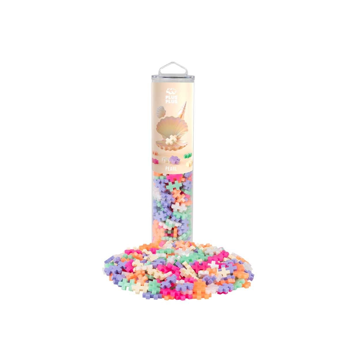 Plus-Plus Pearl mix / 240 pcs Tube