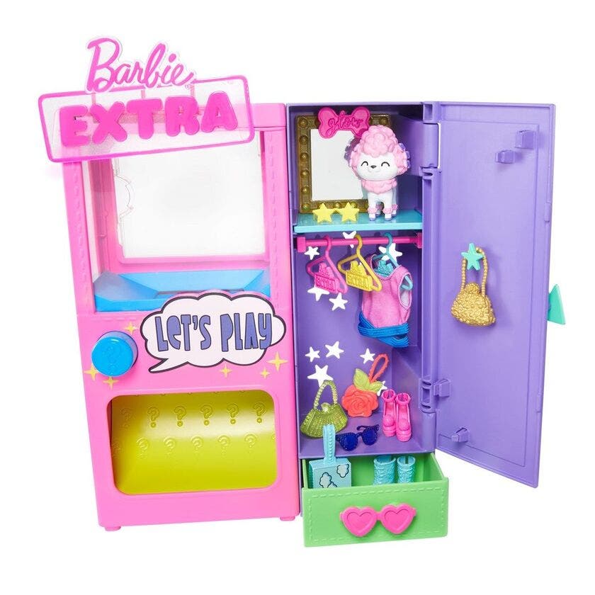 Barbie, Extra Fashion Vending Machine Playset