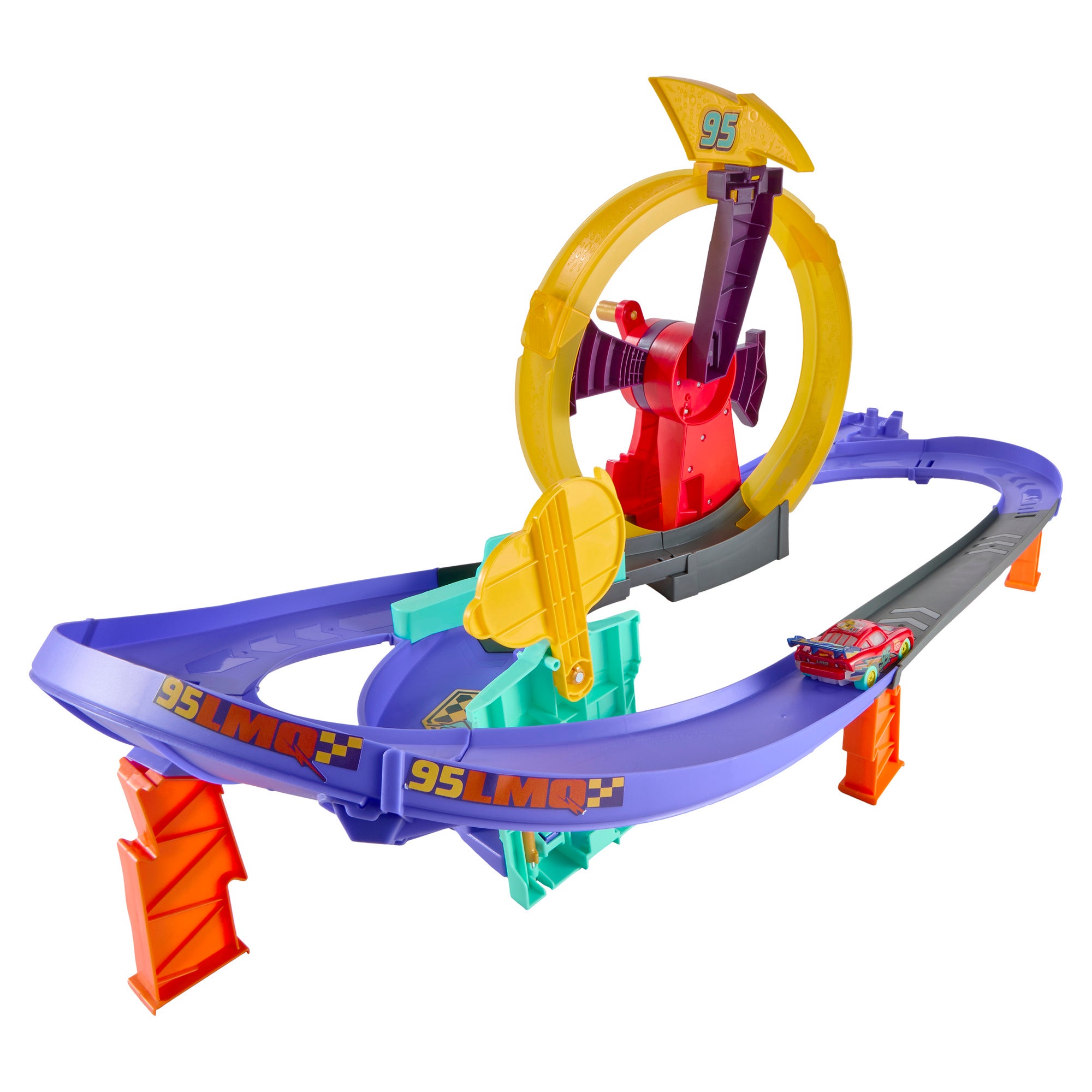Disney Cars Blixten McQueens Racerbana
