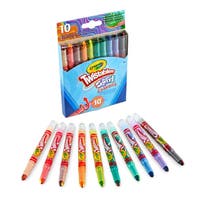 Crayola 10 Twistable Swirl -Vaxkritor