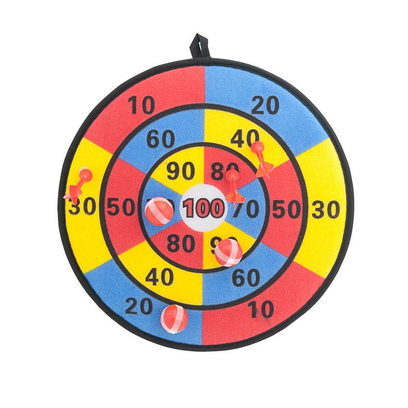 Darttavla med kardborre 3 bollar och 3 pilar – Kids Sports