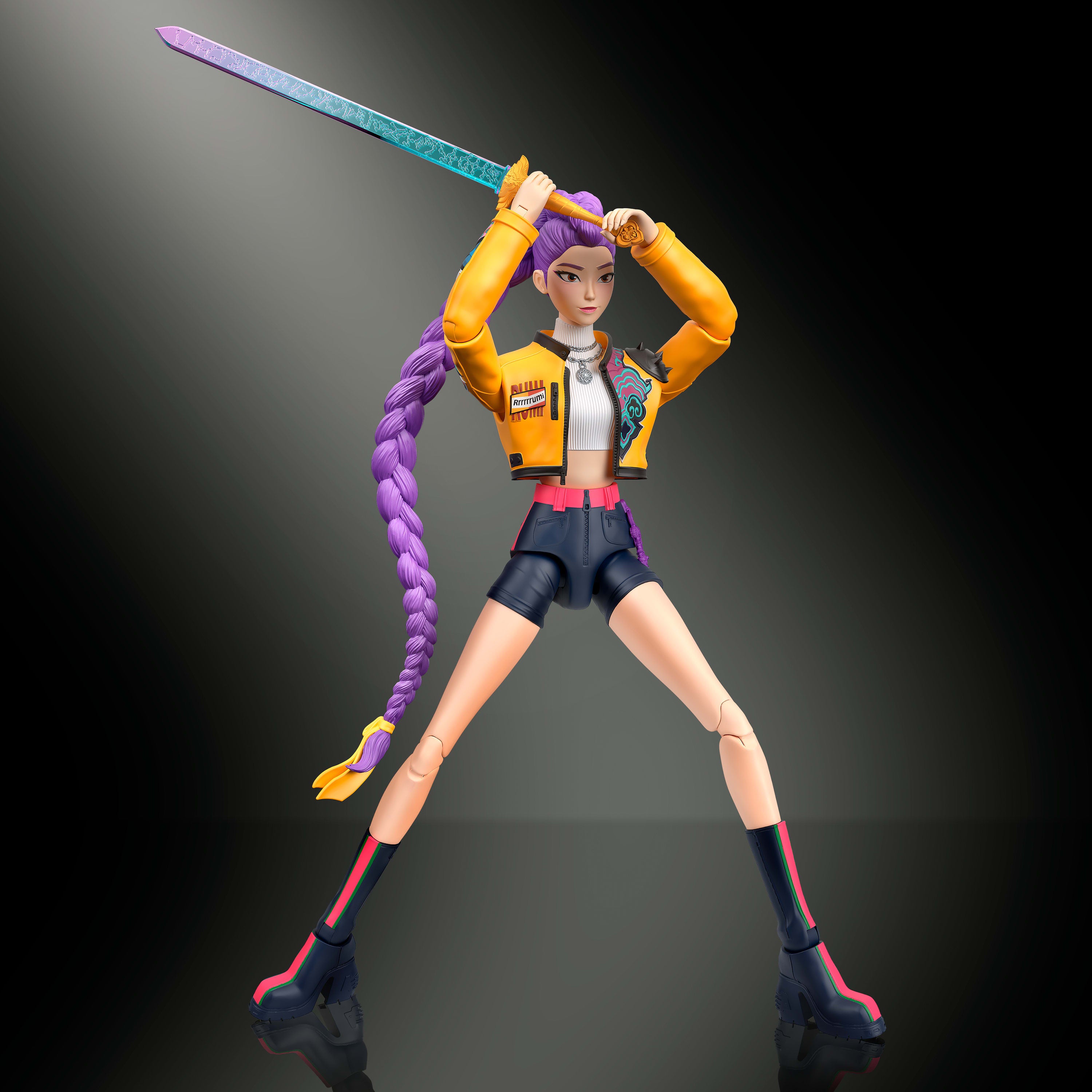 K-Pop Demon Hunters Rumi actionfigur 15 cm