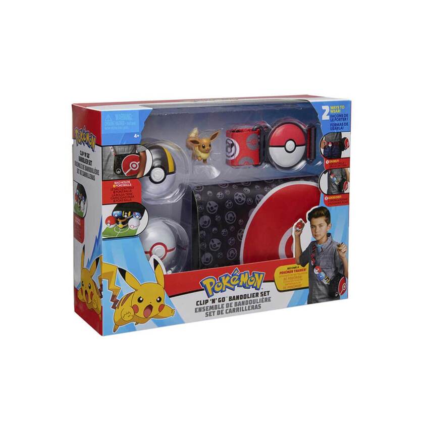 Pokémon, Clip n Go Bandolier Set Eevee