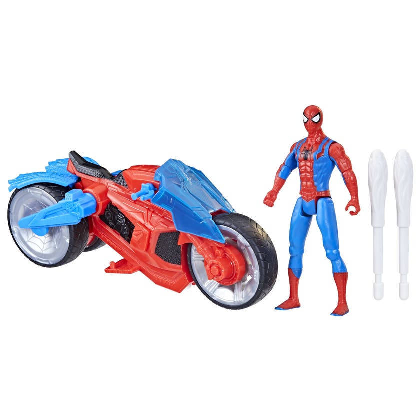 Spiderman, 4In Vehicle And Figure