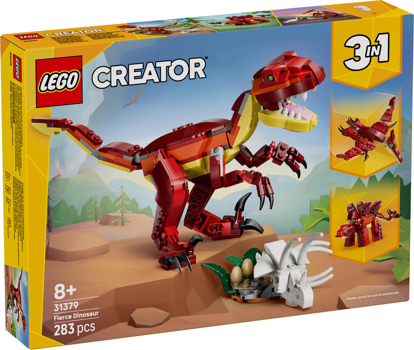 LEGO® Creator 3-i-1 Vildsint dinosaurie Leksak 31379
