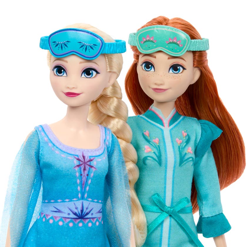 Disney Frozen Läggdagsset med Anna och Elsa Dockor