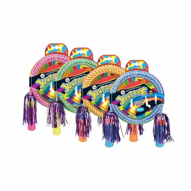 WEBBFYND Hopprep med Pom Poms