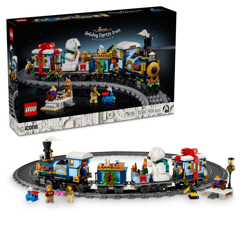 LEGO® Icons Julexpressen Modellbyggset för vuxna 10361