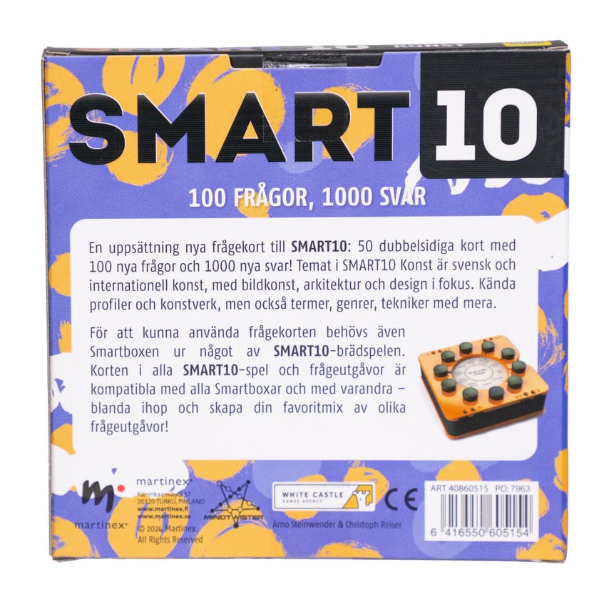 Smart10 Frågekort Konst