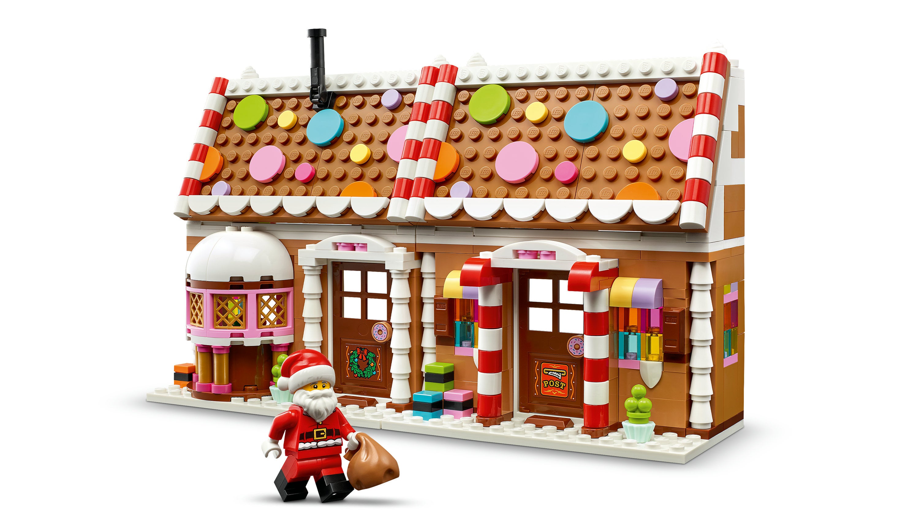 LEGO® Iconic Juligt pepparkakshus 40809