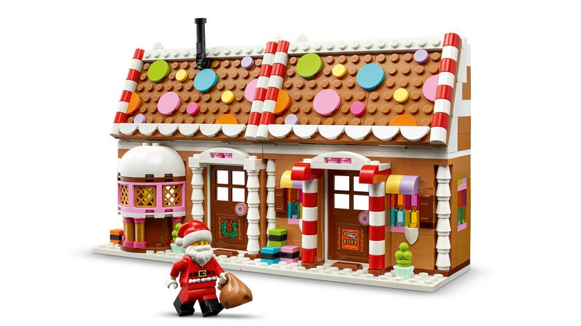 LEGO® Iconic Juligt pepparkakshus 40809