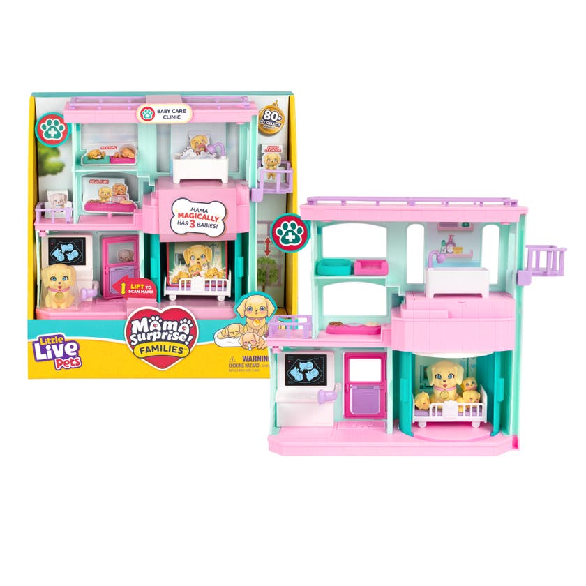 Little Live Pets, Mama Surprise Families Baby Care Clinic