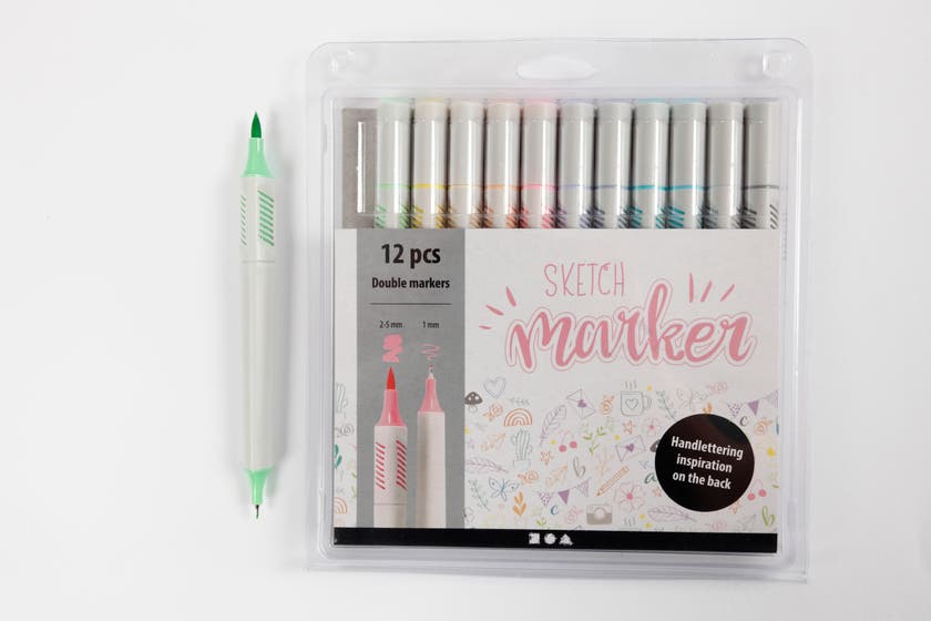 Sketch Marker, pastellfärger