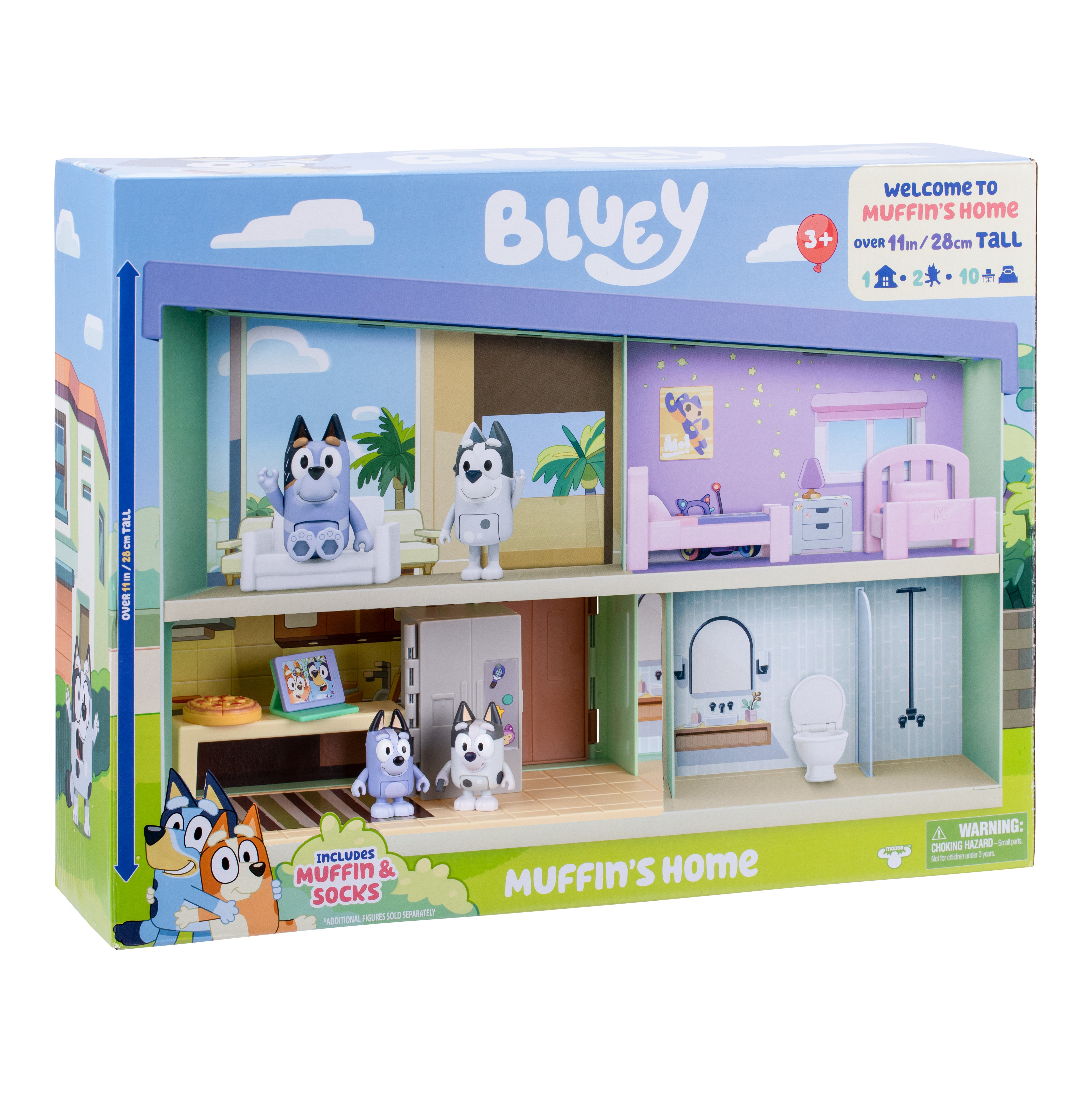 Bluey Muffins House Playset från 3 år