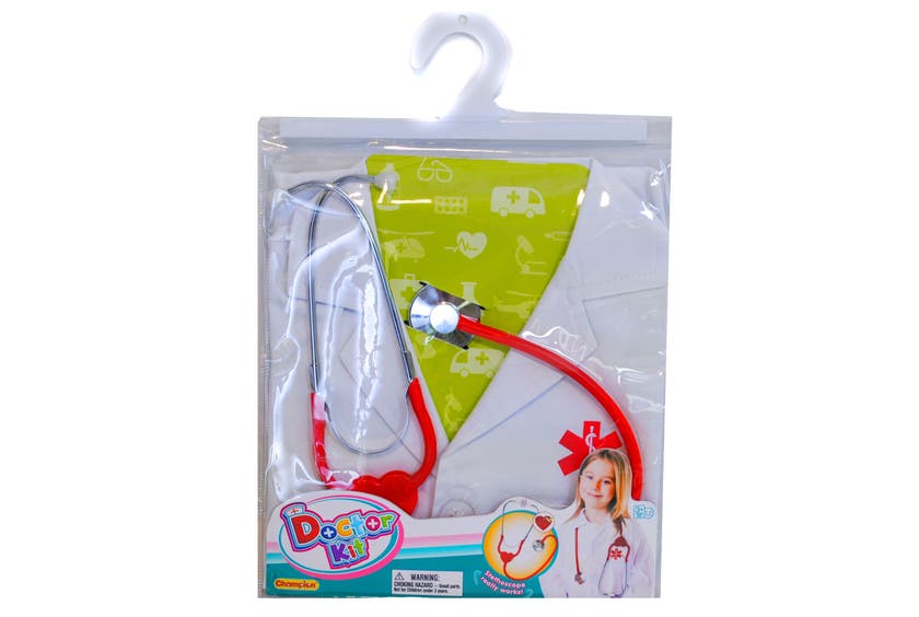 Doktorsrock 3-6År M Stetoskop