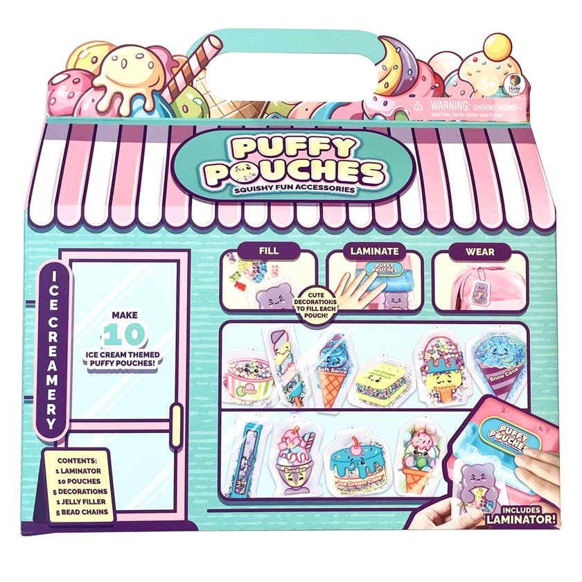 Puffy Pouches Temakit – skapa 10 påsar med laminator