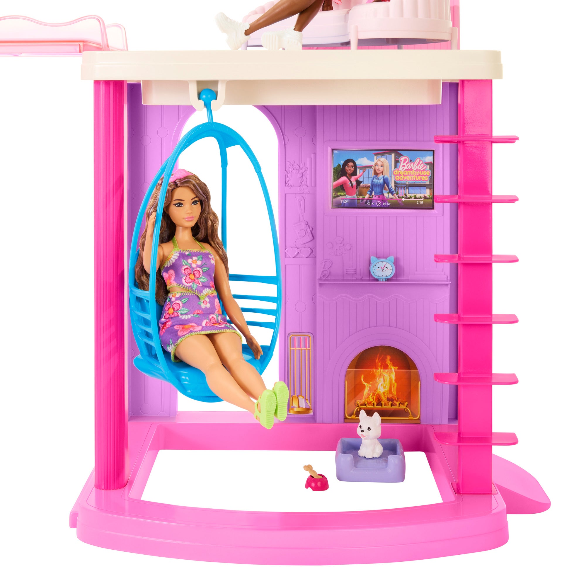 Barbie Dreamhouse med 2 hus, pooler och rutschkanor