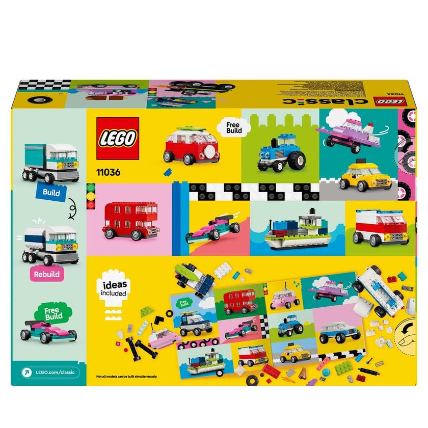 LEGO Classic 11036, Kreativa fordon