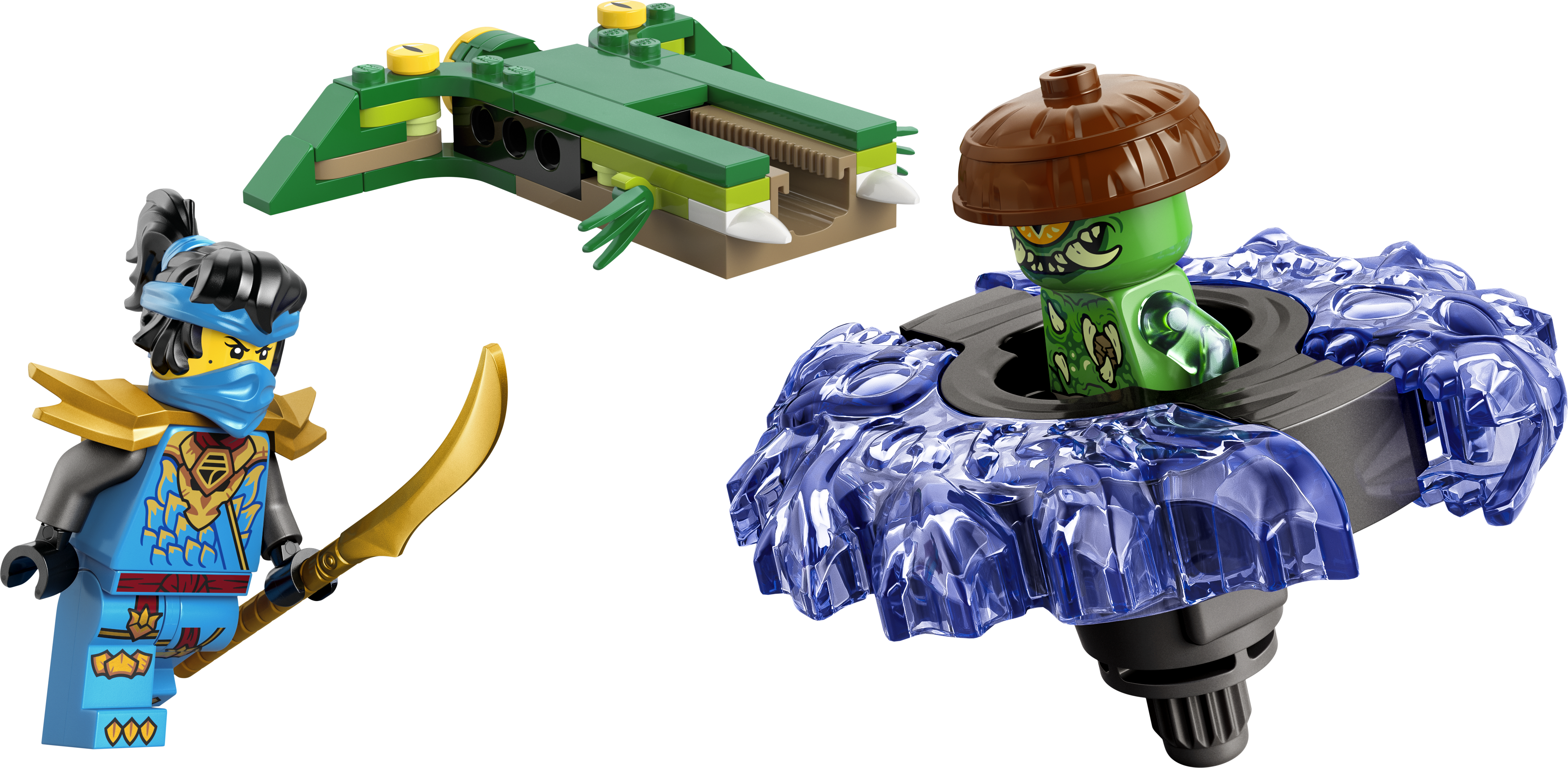 LEGO® NINJAGO® Nya mot spinner med muterat monster Leksak 71849