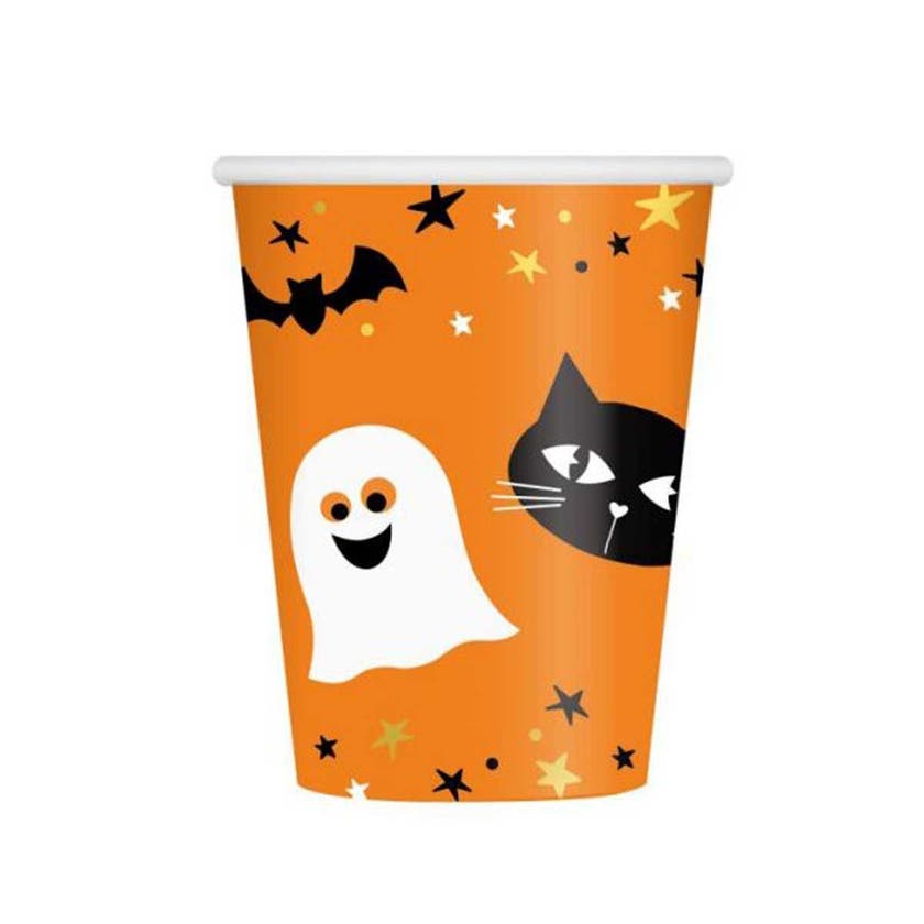 Halloween, Halloween Paper Cup Chost&Cat
