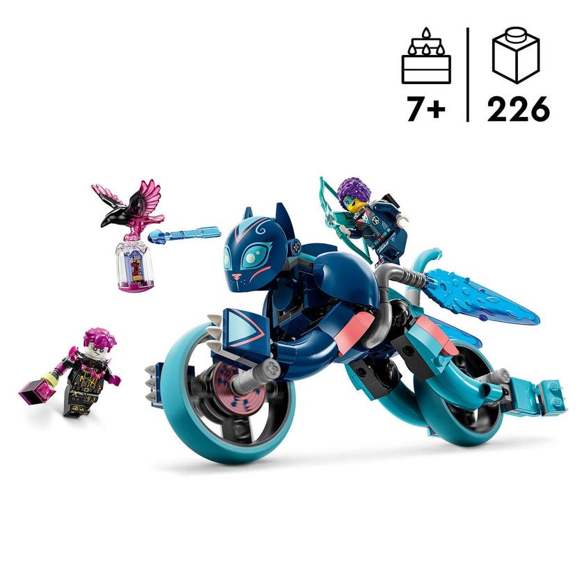 LEGO DREAMZzz 71479, Zoeys kattmotorcykel