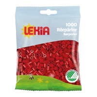 Rörpärlor 1000 st Julröd