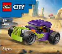 LEGO® City Hotrod Byggleksak med racerbil och minifigur 60485
