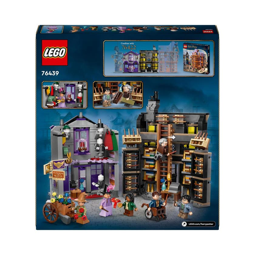 LEGO Harry Potter 76439, Ollivanders & Madam Malkins klädnader