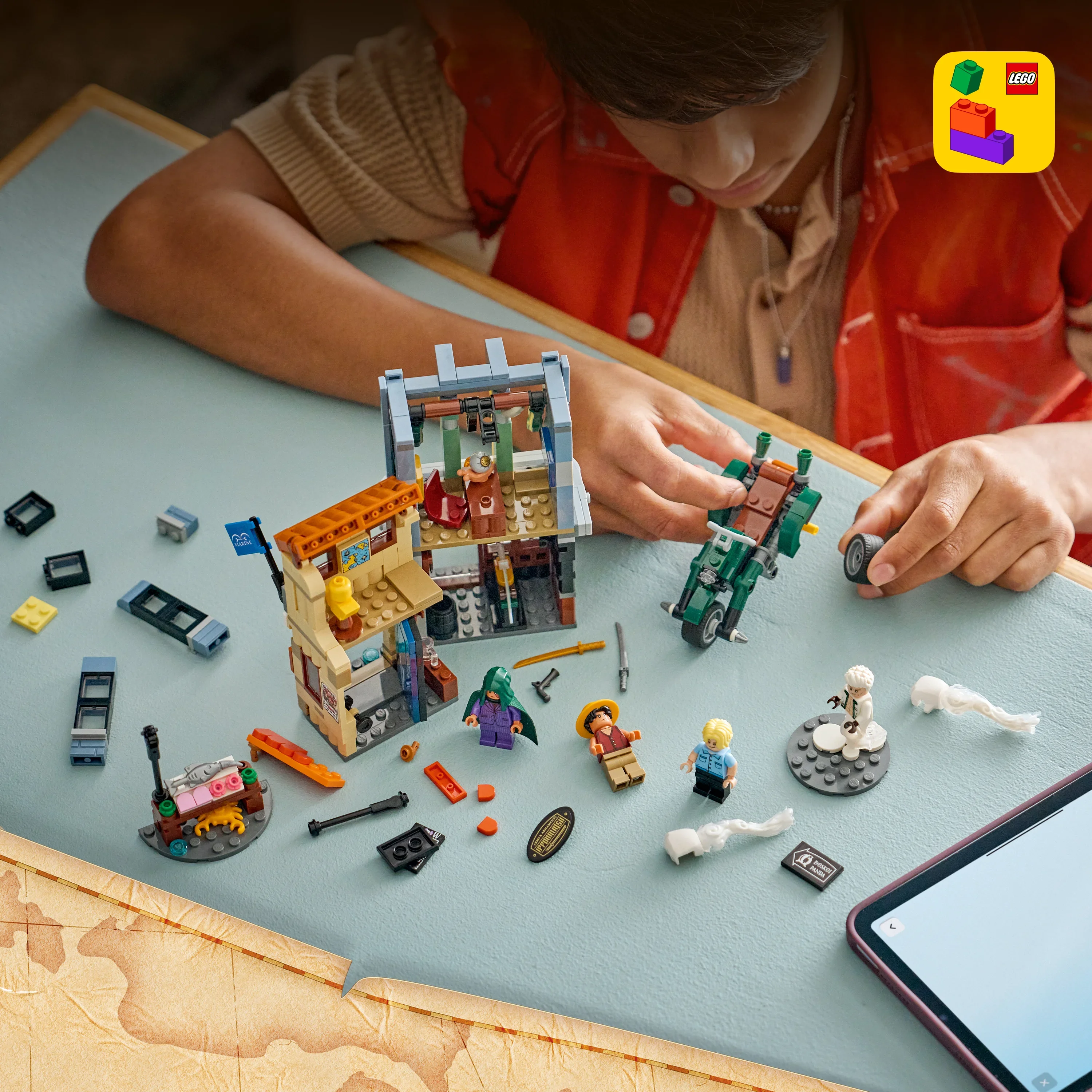 LEGO® ONE PIECE 75642 Strid med kapten Smoker