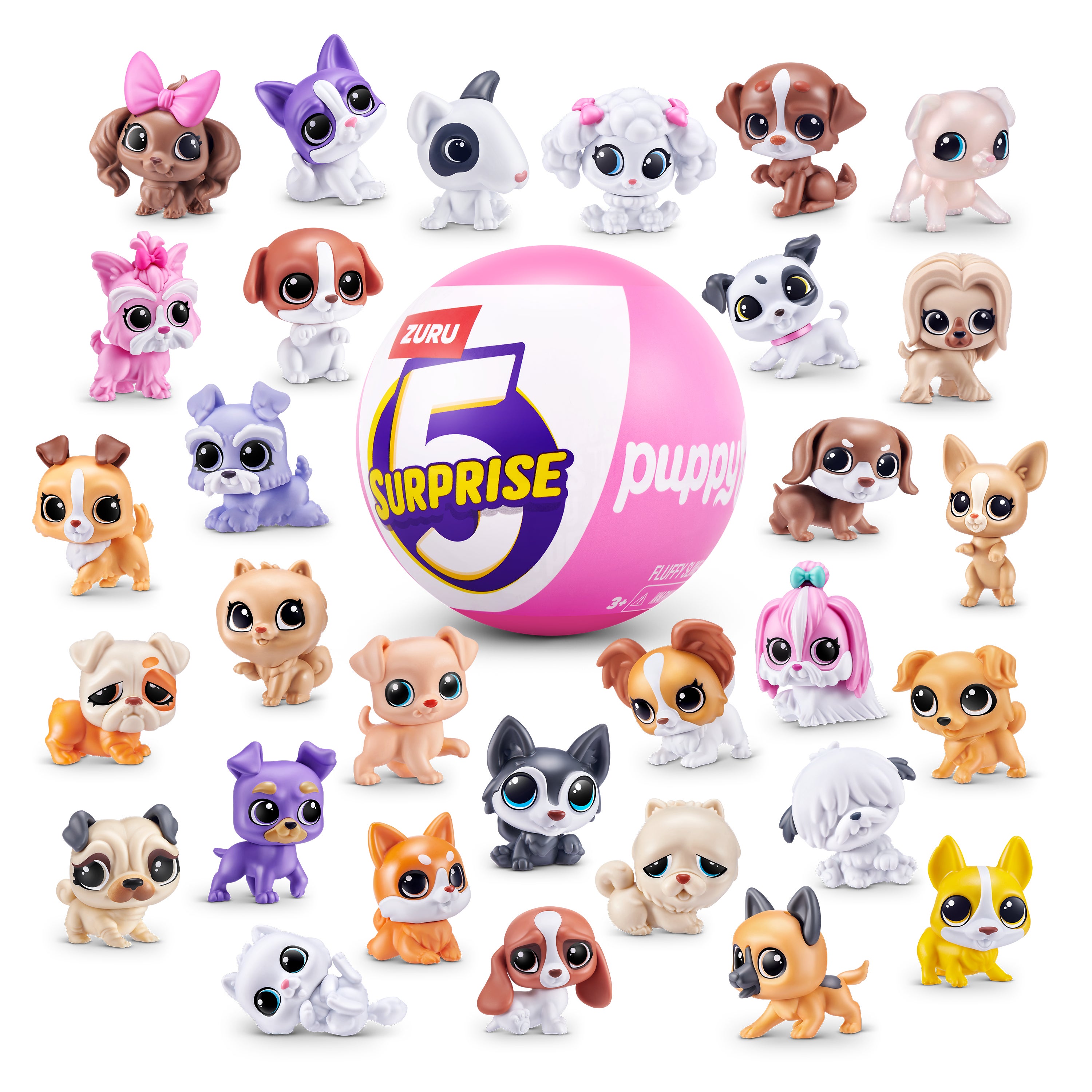 5 Surprise Puppies Capsule Series 1 Samlarfigur