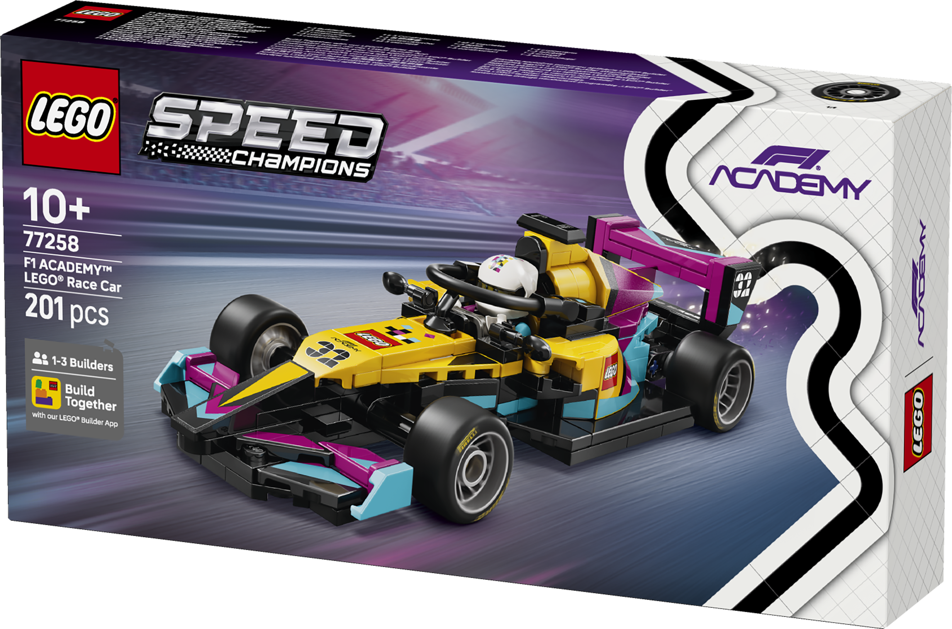 LEGO® Speed Champions F1 ACADEMY™ LEGO® racerbil – 77258