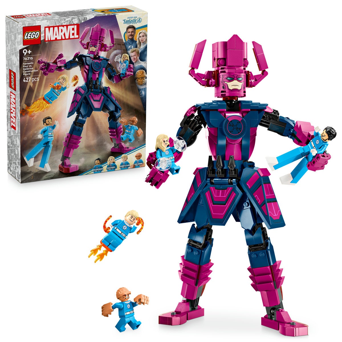 LEGO Super Heroes 76316, Fantastic Four mot Galactus – byggfigur